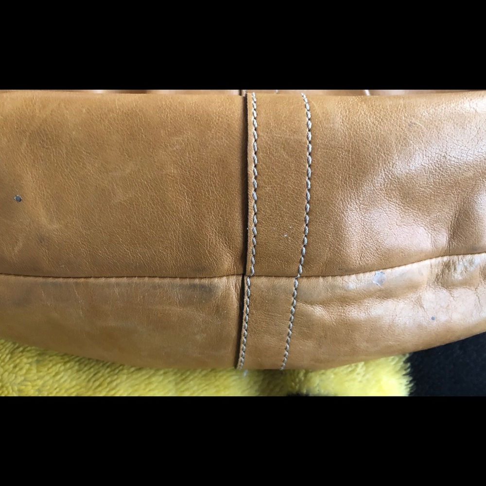 Coach tan leather bag - Picture 6 of 6